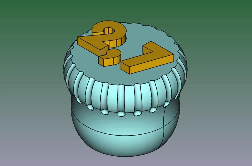 Nắp van ghi áp suất (chữ nổi) V2 1,9–3,0 Bar - Image 10