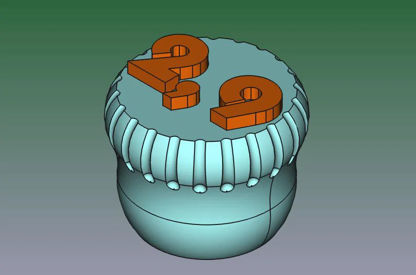 Nắp van ghi áp suất (chữ nổi) V2 1,9–3,0 Bar - Image 12