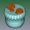 Nắp van ghi áp suất (chữ nổi) V2 1,9–3,0 Bar - Thumbnail 12