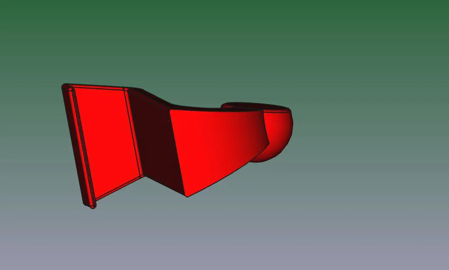 Móc treo đồ thông minh gắn cửa dày 18mm in 3D không cần support - Image 5