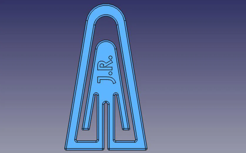 Kẹp giấy 3D (Büroklammer) tùy chỉnh thiết kế độc đáo - Image 1