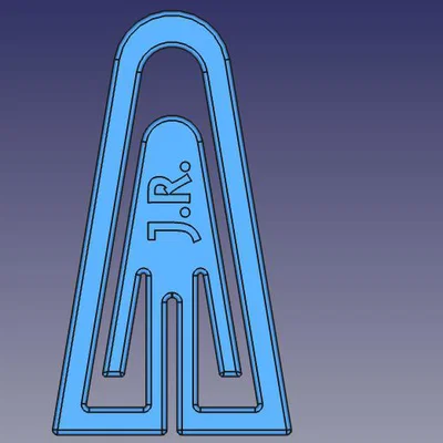 Kẹp giấy 3D (Büroklammer) tùy chỉnh thiết kế độc đáo