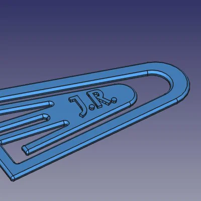 Kẹp giấy 3D (Büroklammer) tùy chỉnh thiết kế độc đáo