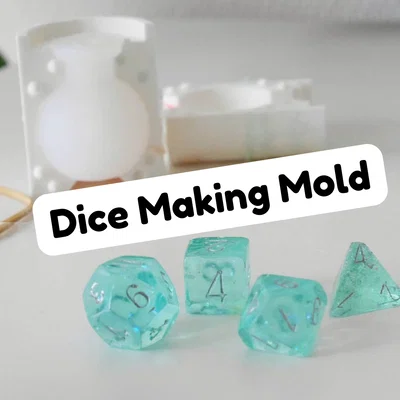 Khuôn Làm Xúc Xắc (Dice Making Mold)