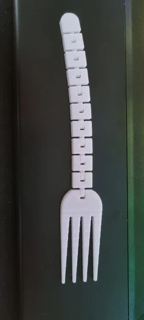 Nĩa Ăn Kiêng Linh Hoạt (Flexi Diet Fork) - Món Đồ Chơi In 3D Độc Đáo - Image 1