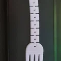 Nĩa Ăn Kiêng Linh Hoạt (Flexi Diet Fork) - Món Đồ Chơi In 3D Độc Đáo - Thumbnail 1