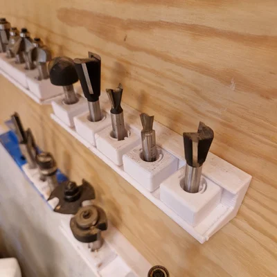 Khay đựng mũi phay (Router bit holder) tiện lợi cho xưởng gỗ