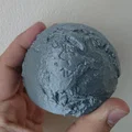 Địa hình Trái Đất kèm đường bờ biển (Earth topography with coastlines) - Thumbnail 3