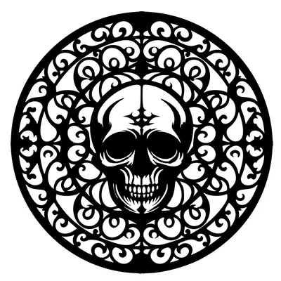 Tranh treo tường nghệ thuật hình đầu lâu (Skull Wall Art) 3D