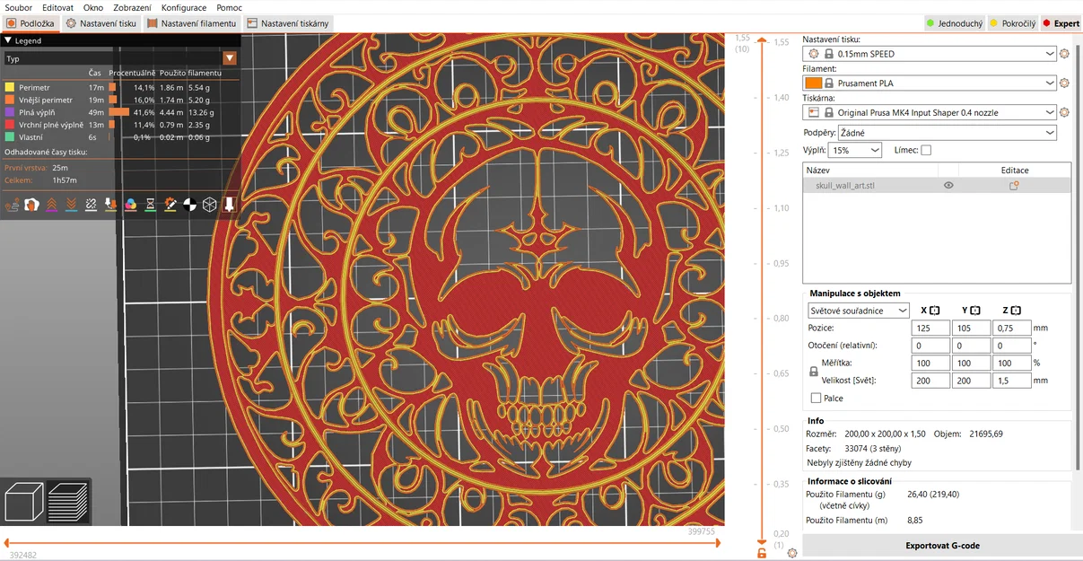 Tranh treo tường nghệ thuật hình đầu lâu (Skull Wall Art) 3D - Image 2