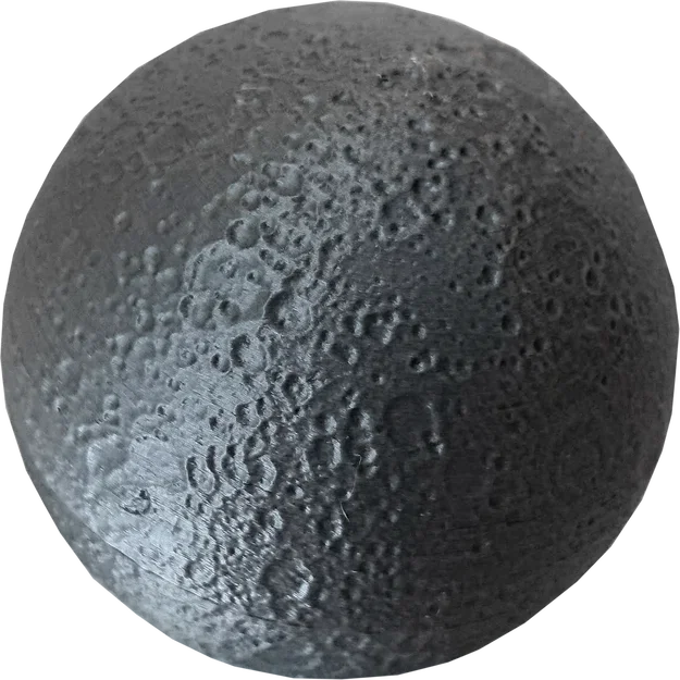 Địa hình Mặt Trăng (Moon topography) – globe độ phân giải cao - Image 2