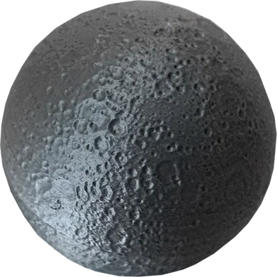 Địa hình Mặt Trăng (Moon topography) – globe độ phân giải cao