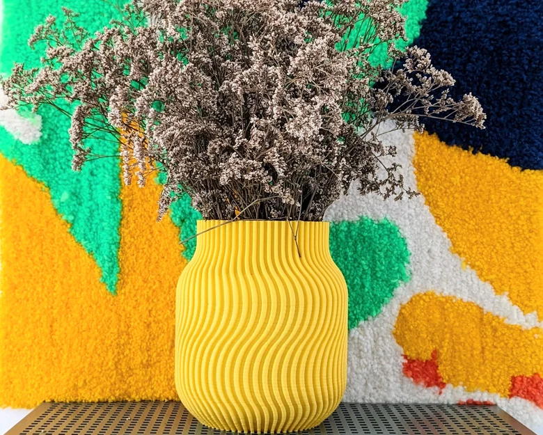 Mẫu bình hoa trang trí in 3D Vase Mode hiện đại, tinh tế - Image 1