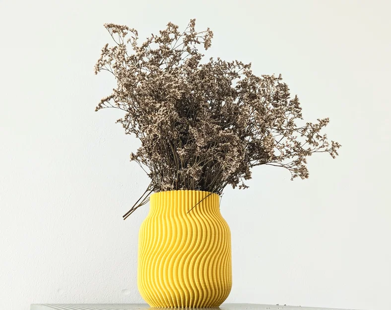 Mẫu bình hoa trang trí in 3D Vase Mode hiện đại, tinh tế - Image 2