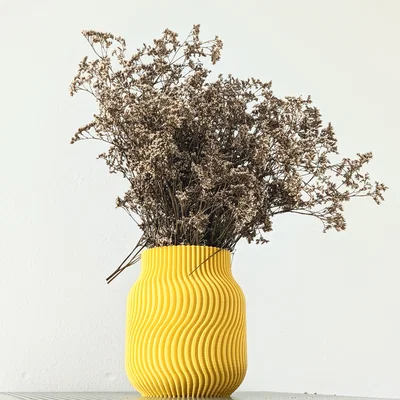 Mẫu bình hoa trang trí in 3D Vase Mode hiện đại, tinh tế