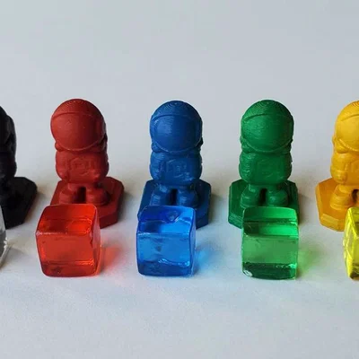 Token Người Chơi Phi Hành Gia (Astronaut Player Token)