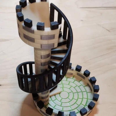 Tháp Đổ Xúc Xắc Đa Sắc Đẹp Mắt Cho Board Game