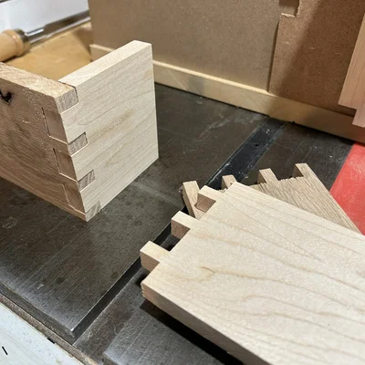 Template Jig Box Joint (Box joint jig templates)