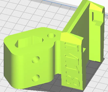 Ngàm gắn pin M18 cho thùng Milwaukee Packout (File in 3D) - Image 1