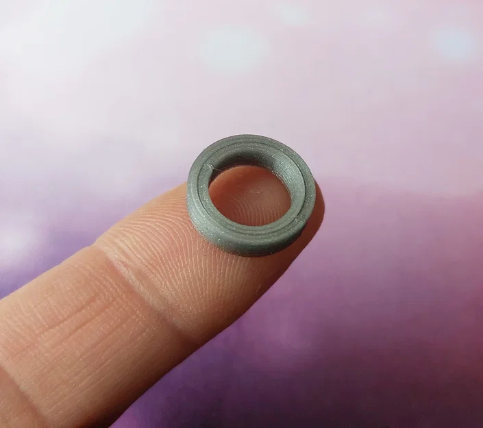 Bạc đạn nhựa 15x10x4mm - Mô hình in 3D cơ khí DIY - Image 1