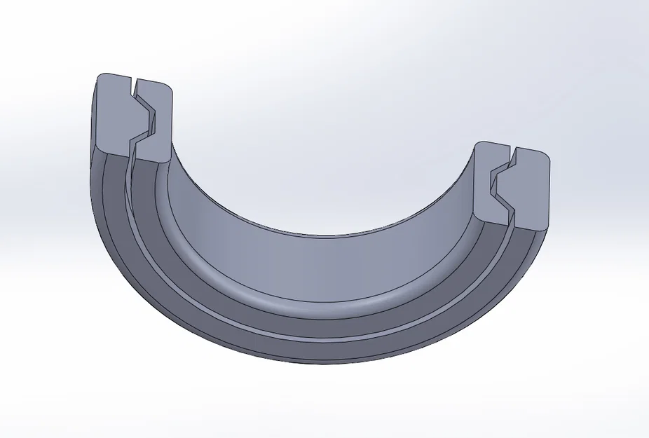 Bạc đạn nhựa 15x10x4mm - Mô hình in 3D cơ khí DIY - Image 2