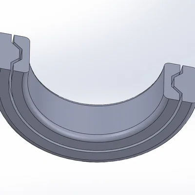 Bạc đạn nhựa 15x10x4mm - Mô hình in 3D cơ khí DIY