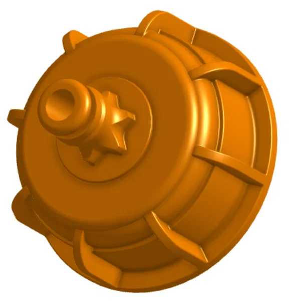 Nắp/Spillway cho bồn nước 1 tấn kèm adapter Gardena - Image 1