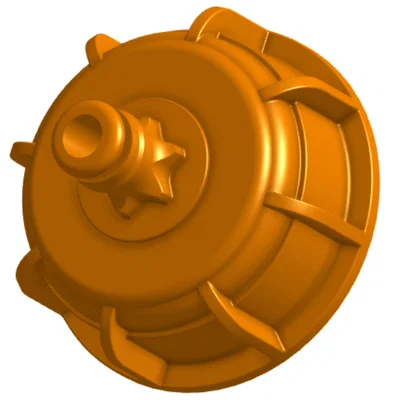 Nắp/Spillway cho bồn nước 1 tấn kèm adapter Gardena