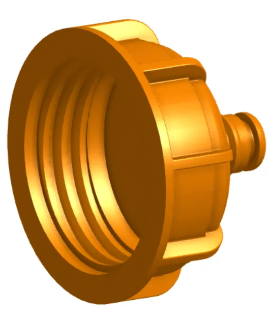 Nắp/Spillway cho bồn nước 1 tấn kèm adapter Gardena - Image 2