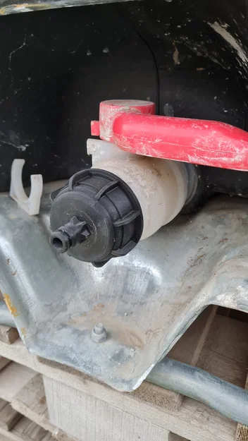 Nắp/Spillway cho bồn nước 1 tấn kèm adapter Gardena - Image 3