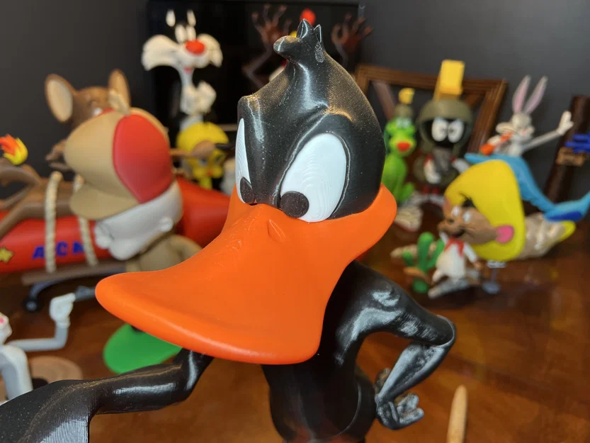 Bộ phụ kiện con ngươi mắt cho mô hình 3D Daffy Duck - Image 1