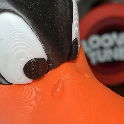 Bộ phụ kiện con ngươi mắt cho mô hình 3D Daffy Duck