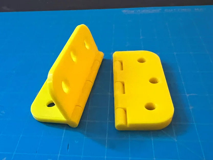 Bản lề Print-in-Place cỡ lớn 3"x1.25" đơn giản (không cần supports) - Image 1