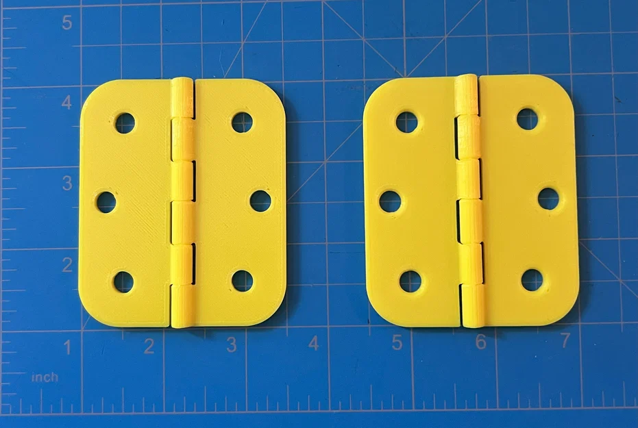 Bản lề Print-in-Place cỡ lớn 3"x1.25" đơn giản (không cần supports) - Image 6