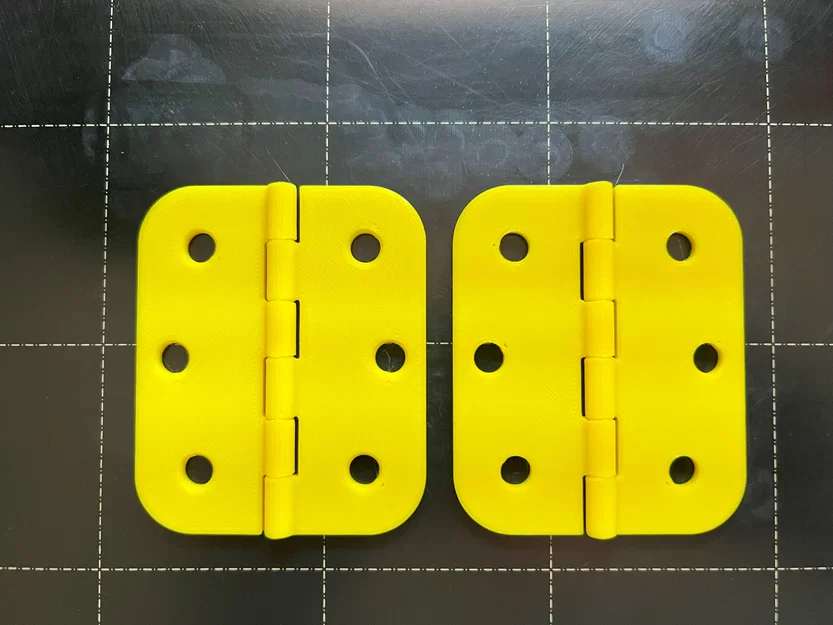 Bản lề Print-in-Place cỡ lớn 3"x1.25" đơn giản (không cần supports) - Image 7
