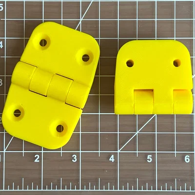 Bản lề print-in-place lớn 2"x1.6" đơn giản (không cần support)