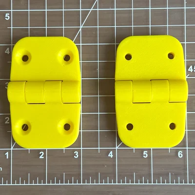 Bản lề print-in-place lớn 2"x1.6" đơn giản (không cần support)