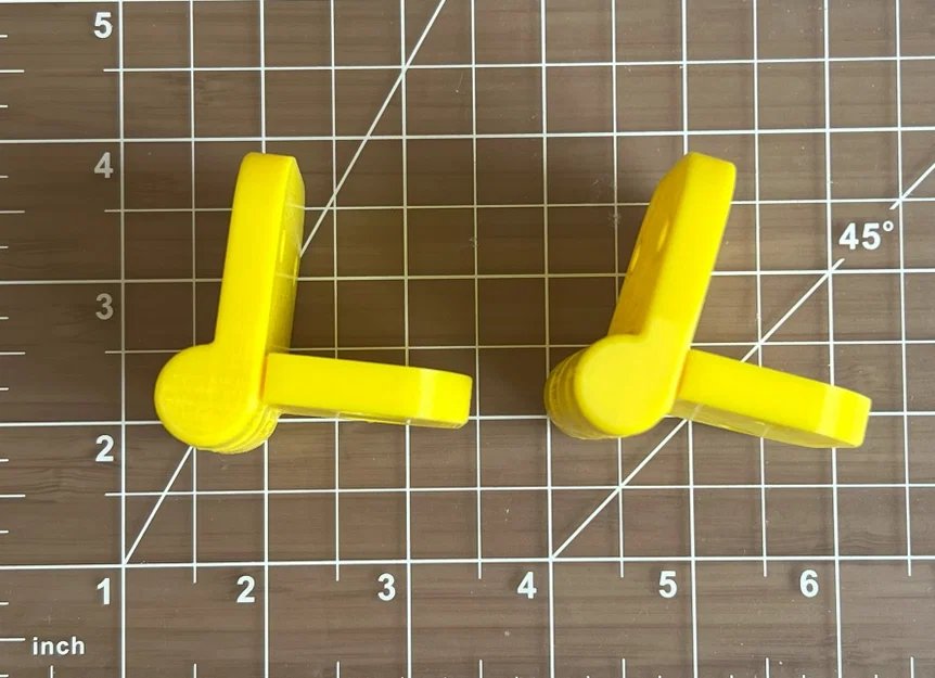 Bản lề print-in-place lớn 2"x1.6" đơn giản (không cần support) - Image 4