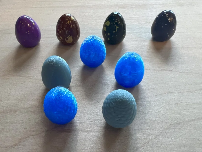 Trứng Wyrmspan có vảy và không vảy (Wyrmspan Eggs with and without scales) - Image 1