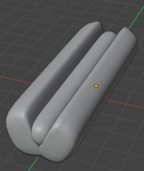 Mô hình bánh Hot Dog 3D đơn giản, đẹp mắt để trang trí - Image 1