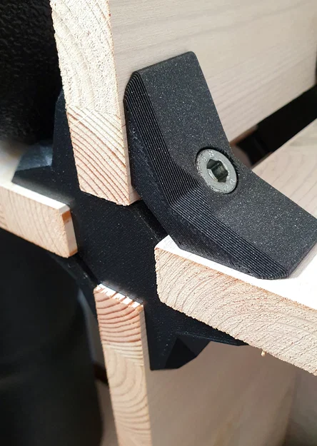 Bộ Wood Connector Set LTX heavy-duty dùng vít M8 (ISO 4762) - Image 3