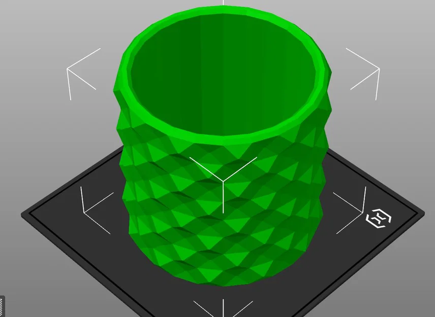 Mẫu chậu cây trang trí để bàn thiết kế hình khối tinh tế - Image 4