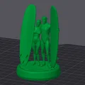 Mô hình cặp đôi lướt sóng 3D độc đáo trang trí nhà cửa - Thumbnail 1