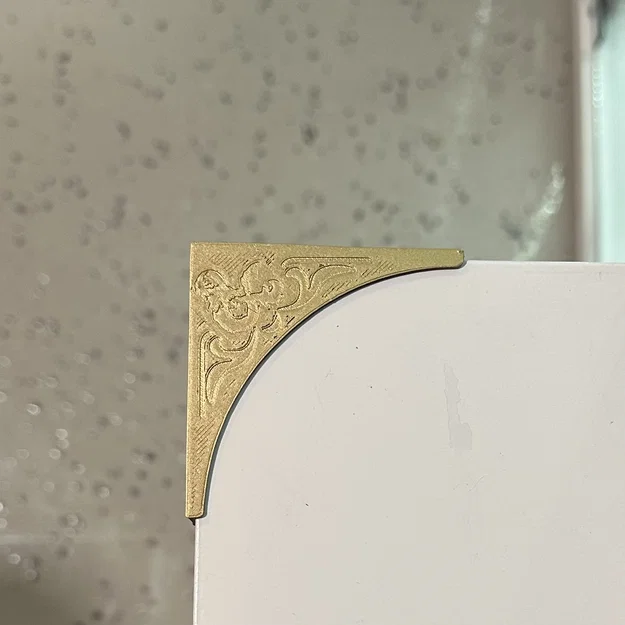 Ốp bảo vệ góc bàn TV Dungeons & Dragons (hoa văn Filigree) - Image 2