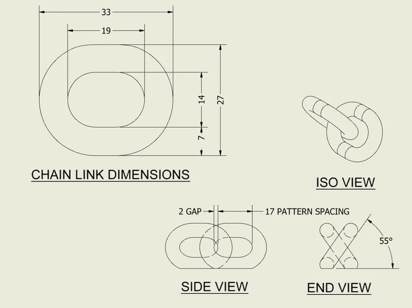 Chain [PIP] – Xích print-in-place - Image 2