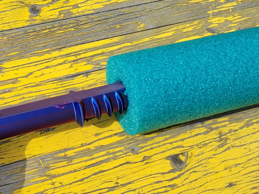 Tay Cầm Kiếm Pool Noodle - In Nằm Phẳng - Image 4