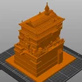 Mô hình Nhà tắm trong phim Spirited Away (Phong cách Voxel 3D) - Thumbnail 6