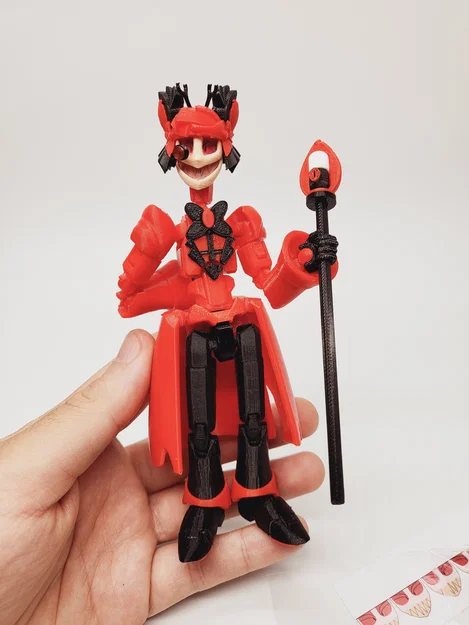 Phụ kiện 3D cho Dummy 13: Micro phong cách Alastor độc đáo - Image 1