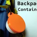 Hộp đựng tròn Backpack Container 70mm - Thumbnail 1