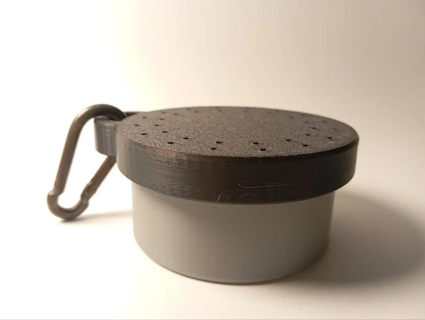 Hộp đựng tròn Backpack Container 70mm - Image 2